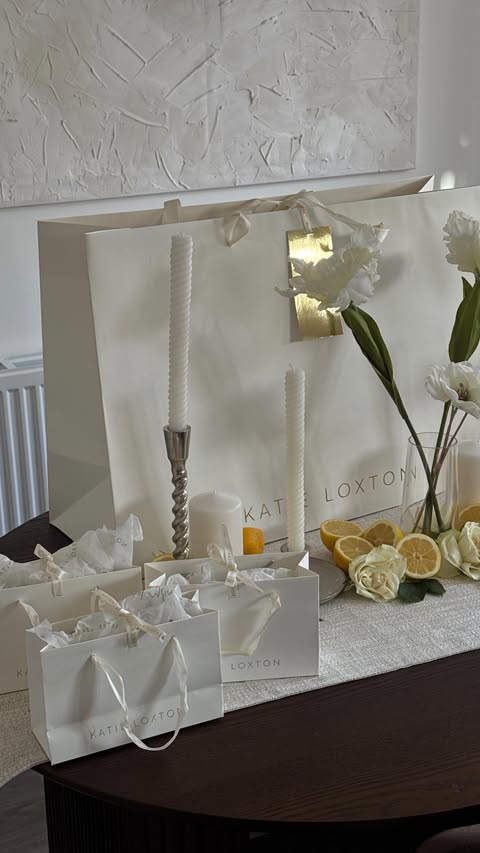Instagram post by @tenij_ for Katie Loxton. Caption reads: [...] found the most beautiful pieces from....