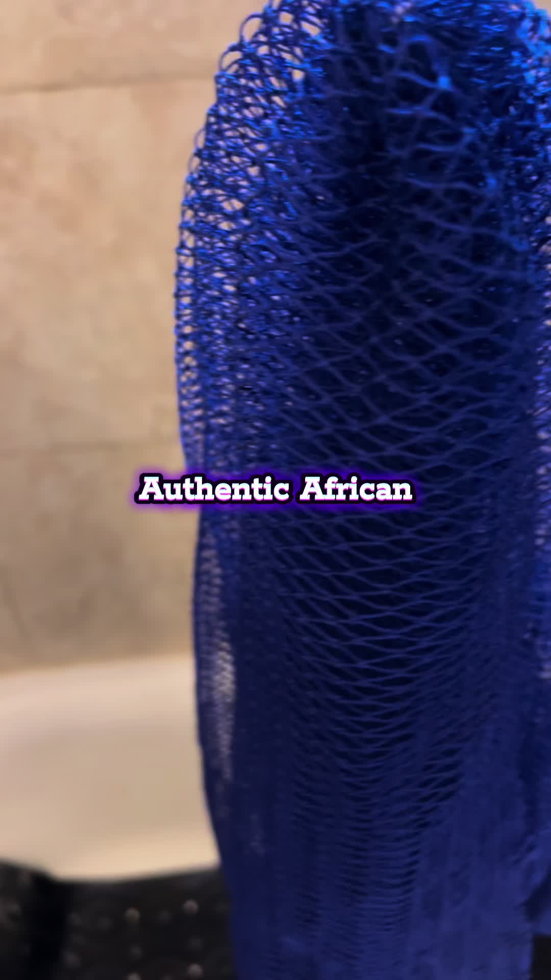 TikTok post by @yakyakkurdapya for Practical Perfections. Caption reads: Practical Perfections #AuthenticAfricanExfoliating....