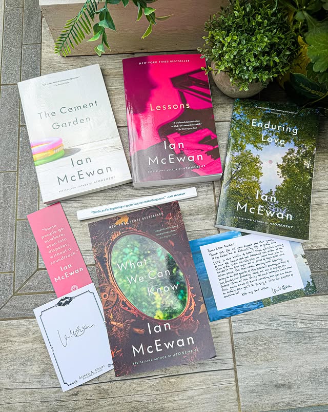 Instagram post by @readingfortheseasons for Alfred A. Knopf. Caption reads: Thank you to @aaknopf and @ireadvintage for the....