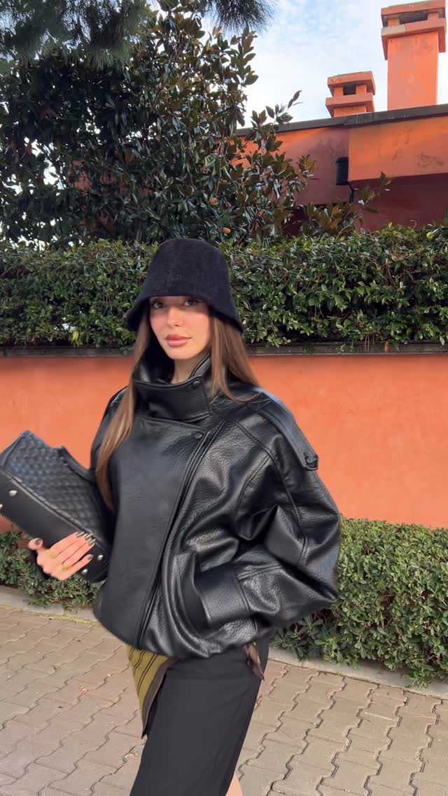 Instagram post by @serapphinakt for Ipekyol. Caption reads: Because black never fails.Period 🖤#reklam #ootd....