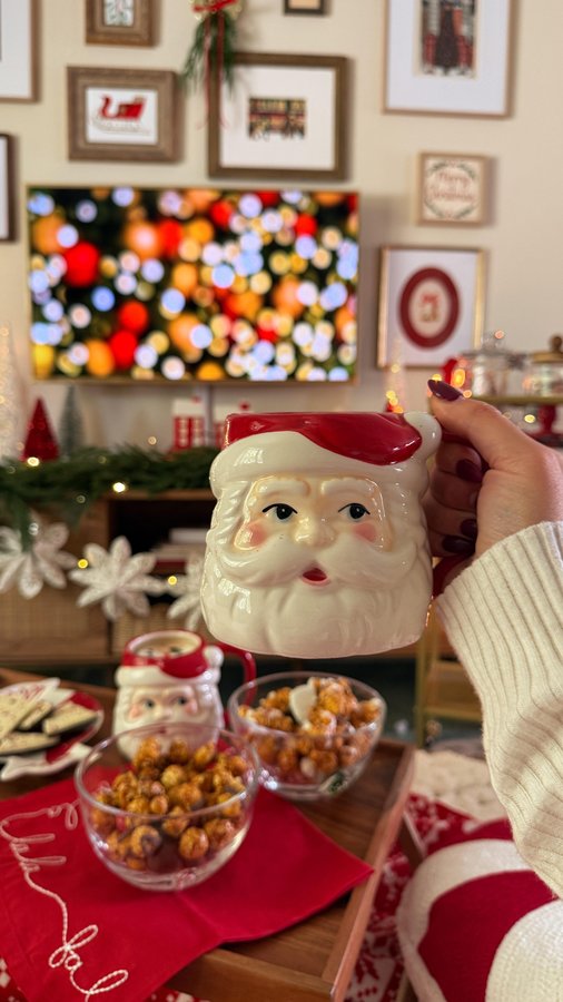 Instagram post by @skylermmann for World Market. Caption reads: It’s FINALLY TIME!!! 🎄☃️❄️ We asked @skylermmann....