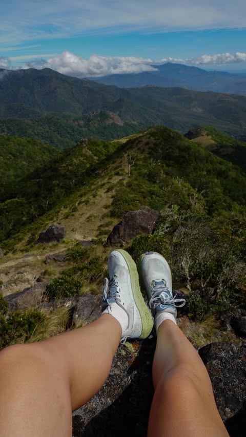 Instagram post by @everythingahnika for Altra Running. Caption reads: I put the @altrarunning Timp 6 to the test during....