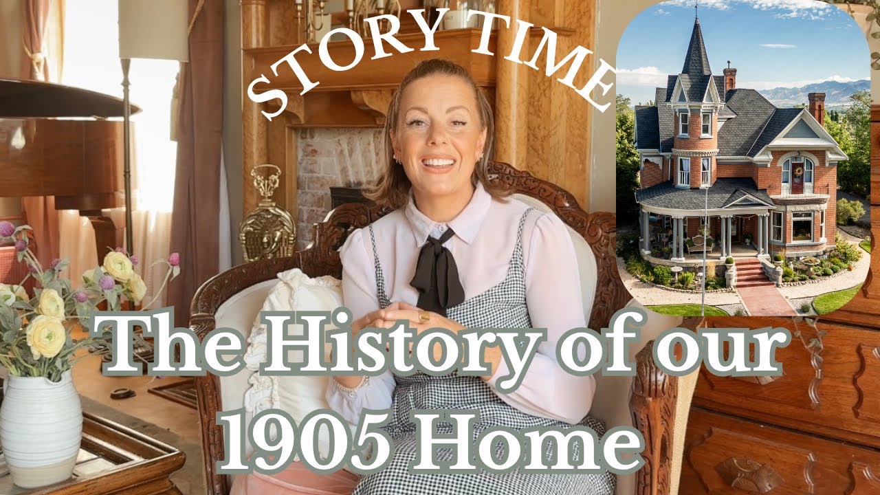 YouTube post by @countrycastleliving for FROWNIES. Caption reads: Our Victorian Home | The History Behind it .