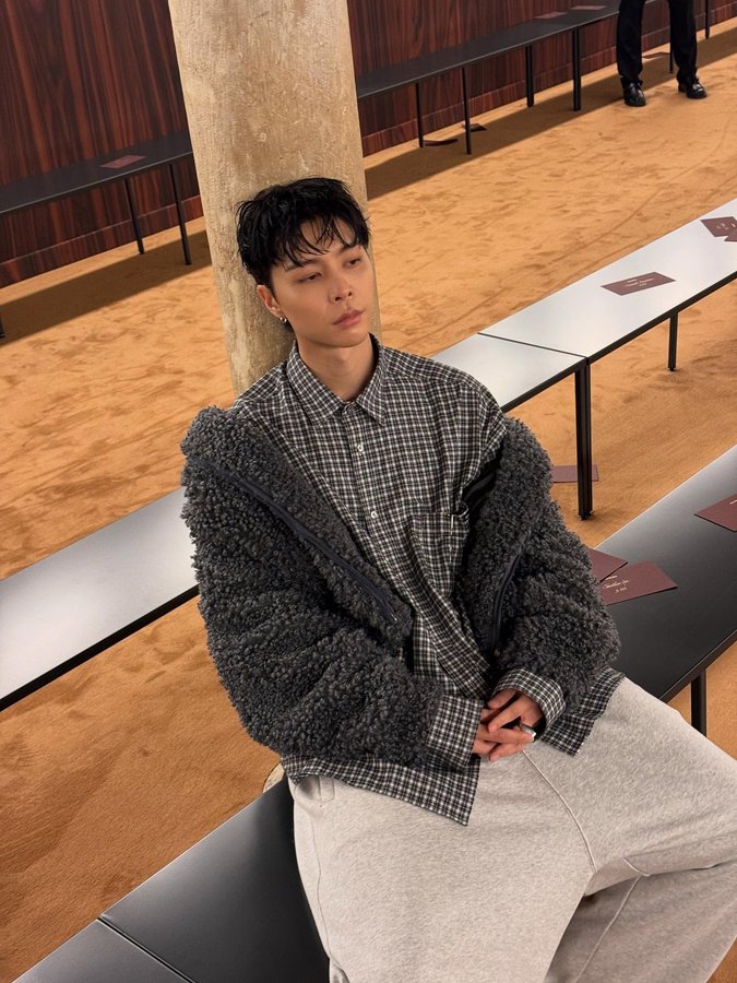 Instagram post by @johnnyjsuh for Acne Studios. Caption reads: four @acnestudios.