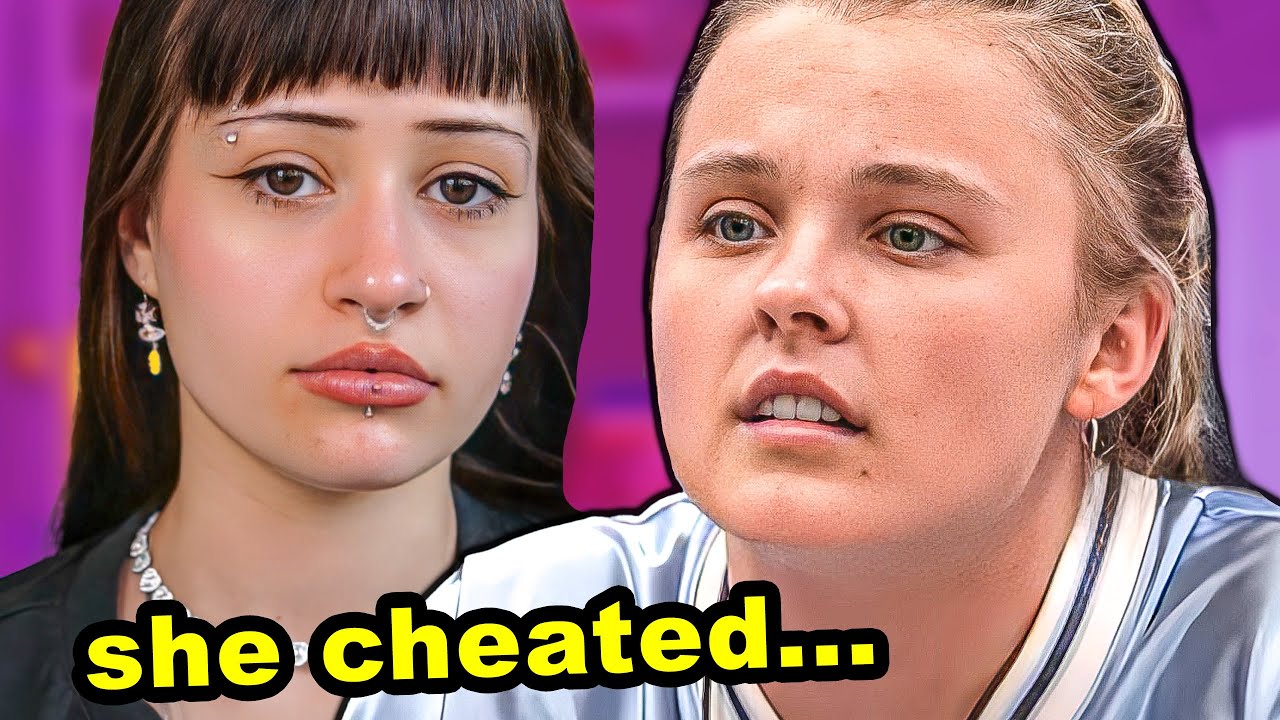 YouTube post by @katiclyzm for AdamAndEve.com. Caption reads: Jojo Siwa Humiliates Her Ex.