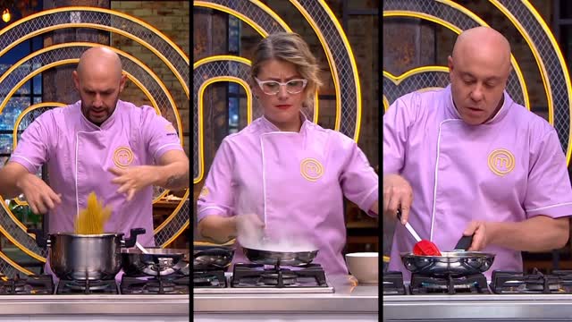Instagram post by @masterchefcelebrityco for Jumbo. Caption reads: #ContenidoPatrocinado | ¡Bienvenida, chef Belén....
