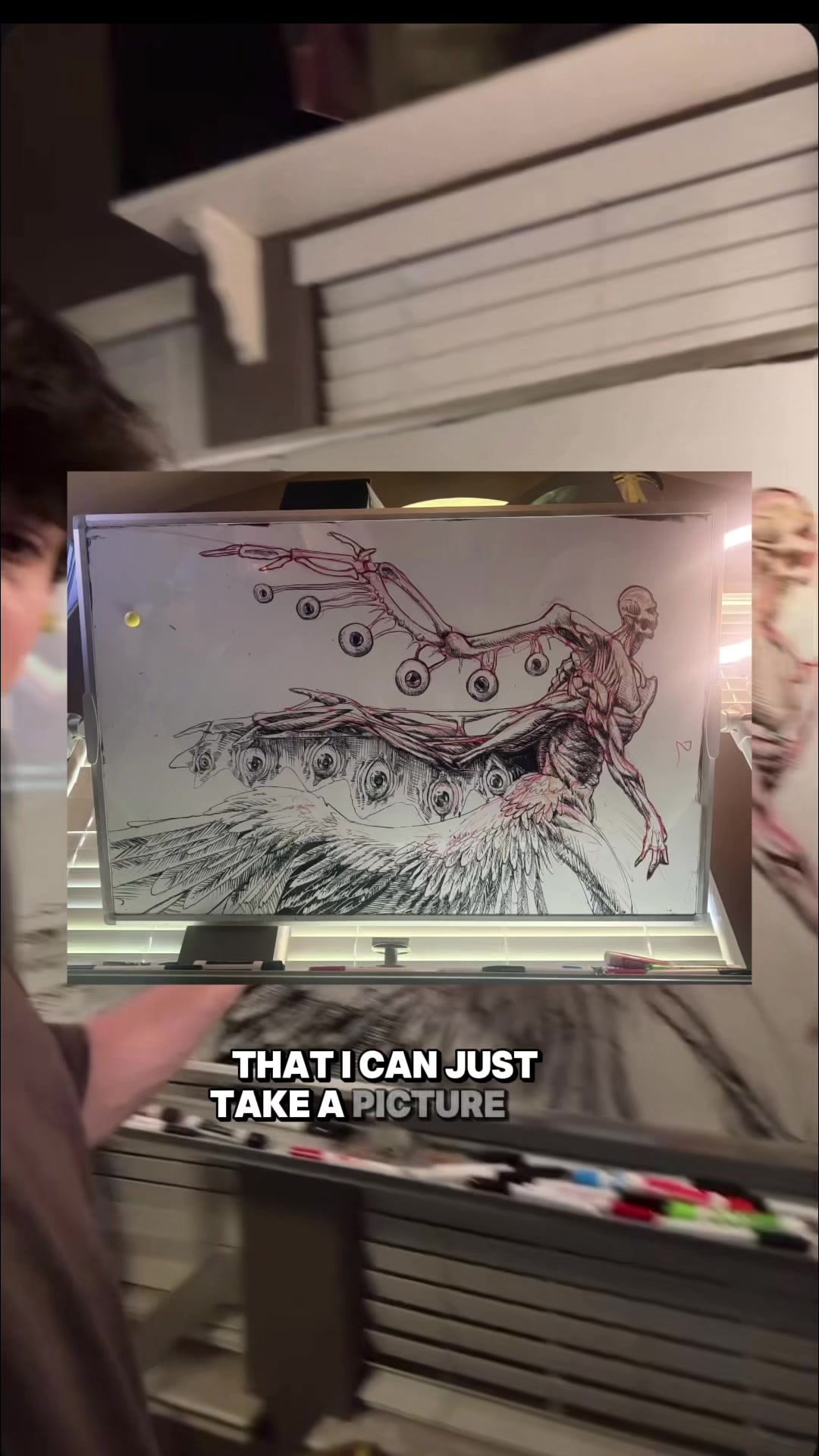 TikTok post by @criminal__acttv for Printful. Caption reads: Try DTFlex printing over on @Printful for long....