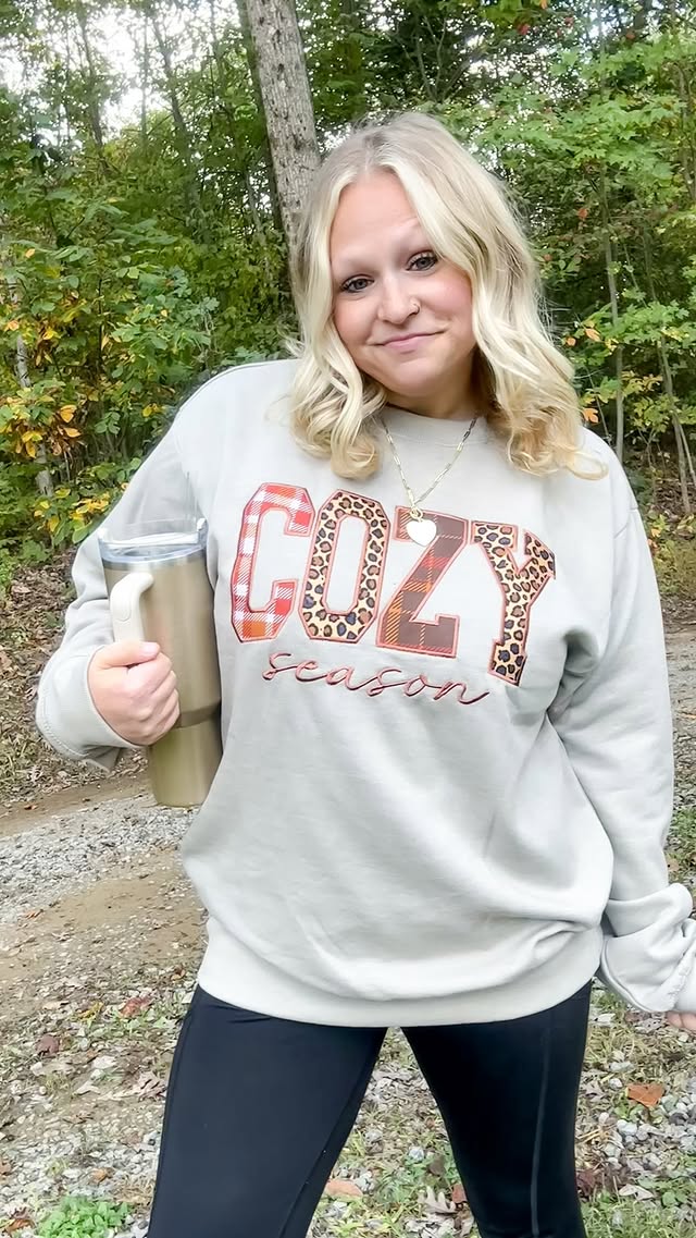Instagram post by @shawnaaaaa for Love in Faith. Caption reads: [...] sweatshirts are! A MUST HAVE. 🍂🤎....