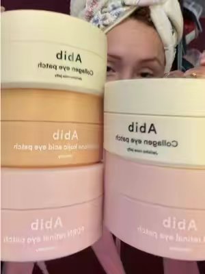 TikTok post by @eeveeochoa27 for Abib US Store. Caption reads: 5 jars later and I’m still obsessed 🤌🏻The Abib....