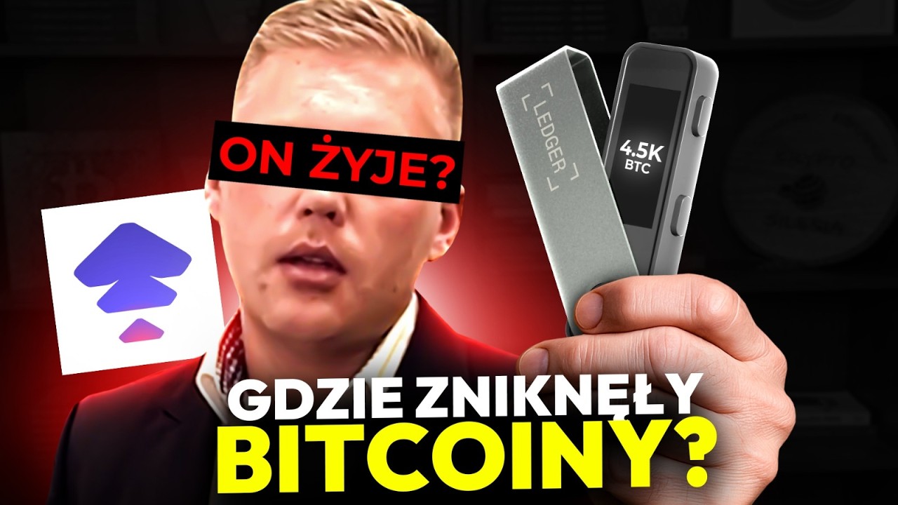 YouTube post by @EncyklopediaKryptowalut for Ledger. Caption reads: [...] ➔ Purchase Ledger Nano X and others: ➔....