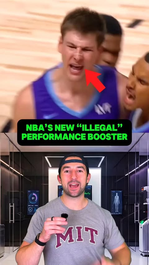 Instagram post by @adam.datadriven for Dream Recovery. Caption reads: [...] League MVP #NBA #performancebooster....