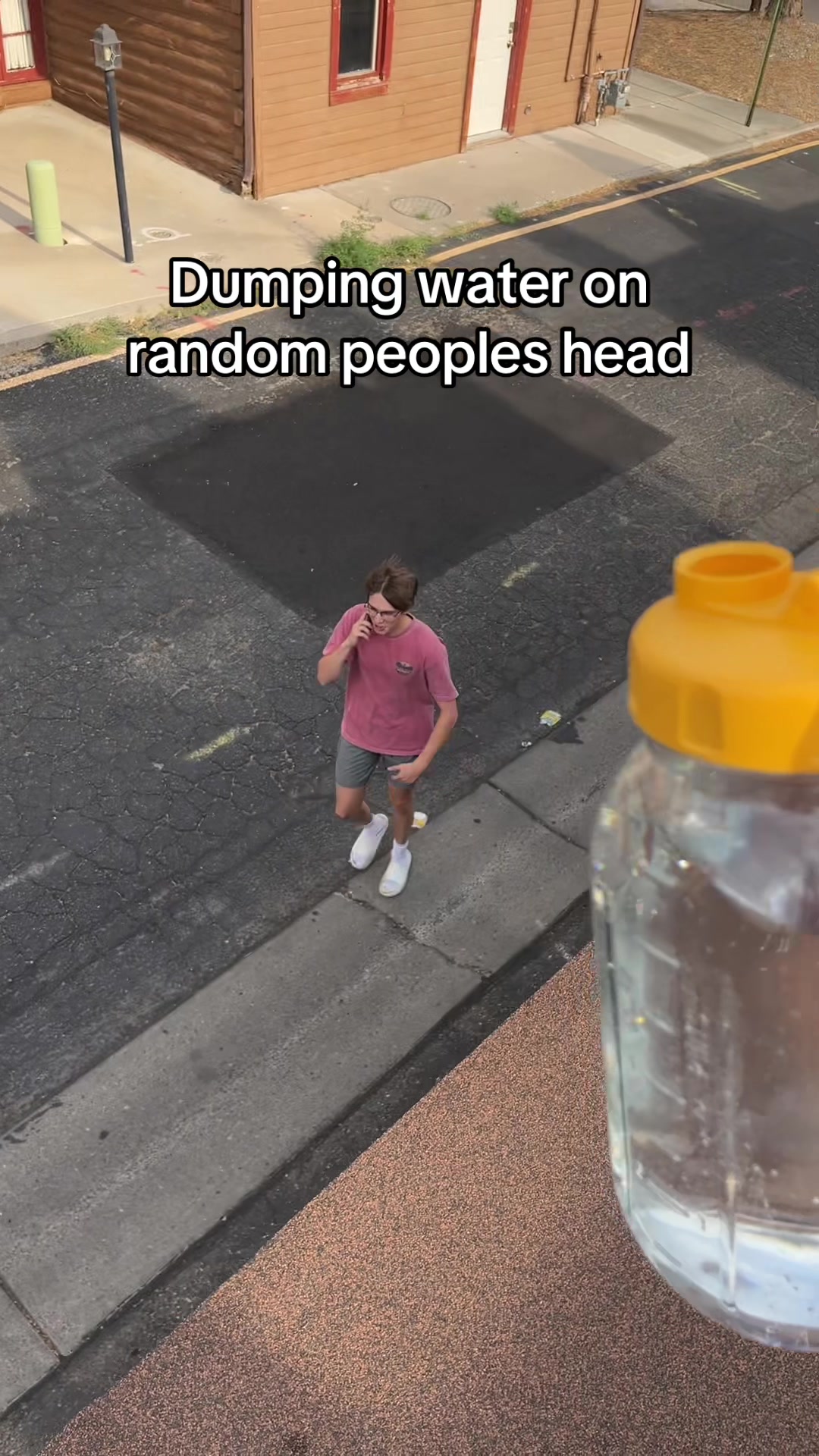 TikTok post by @bradenbrenner for Based BodyWorks. Caption reads: #funny #skit #basedbodyworks #prank #menshair....