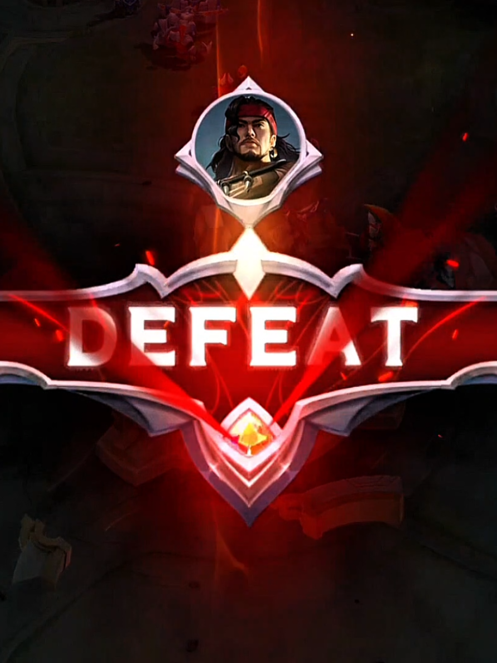 TikTok post by @lapuryu for Mobile Legends. Caption reads: Dikit lagi stress gua Moonton!  #MLBB #lapuryu....