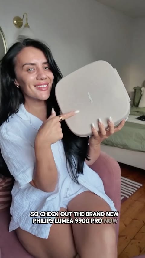 Instagram post by @_meaganwells for Philips. Caption reads: AD Let’s use the brand new @philipsuk Lumea 9900....