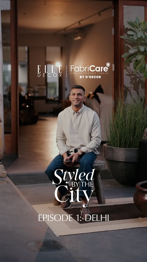 Instagram post by @fabricarebyddecor for ELLE DECOR. Caption reads: Episode 1: ELLE DECOR India x FabriCare Presents....