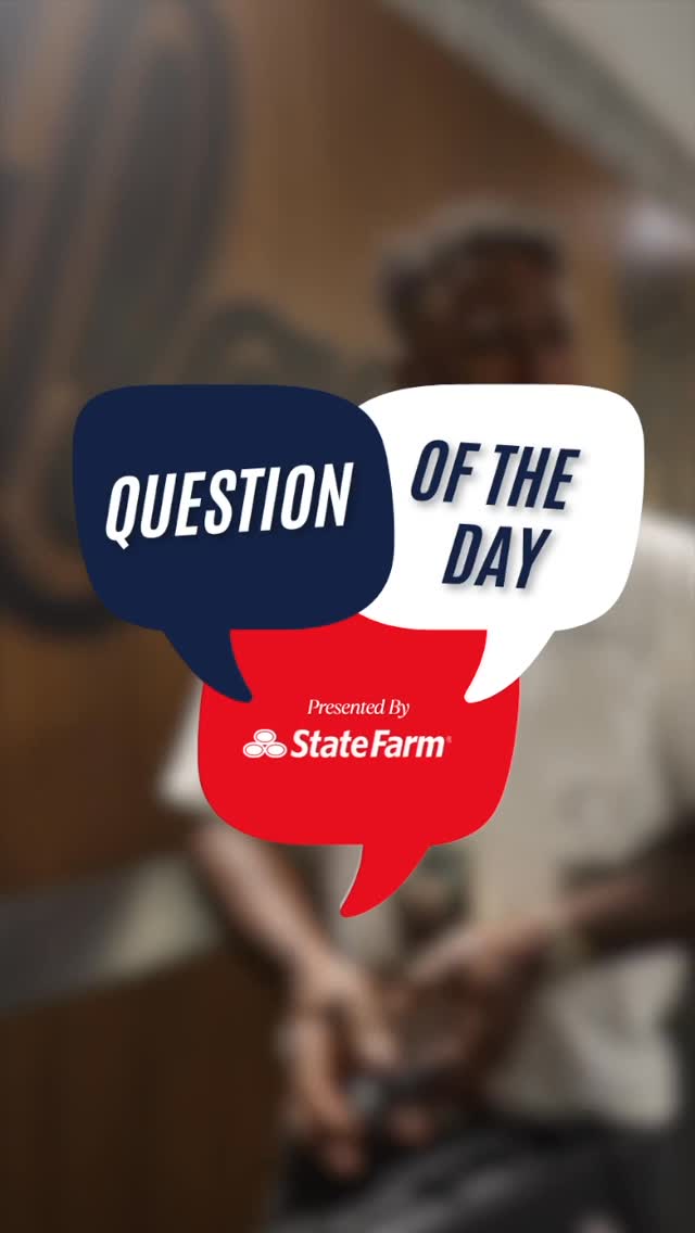 Instagram post by @losbravos for State Farm. Caption reads: This week’s question was all about emergency....