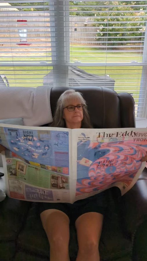 Instagram post by @foxandbooks for Riverhead Books. Caption reads: [...] get a newsletter emailed to me from....