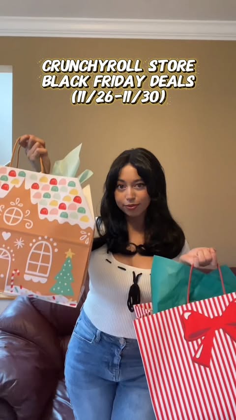 Instagram post by @nishathenerd for Crunchyroll. Caption reads: #crunchyrollpartner I’ve checked the Delicious in....