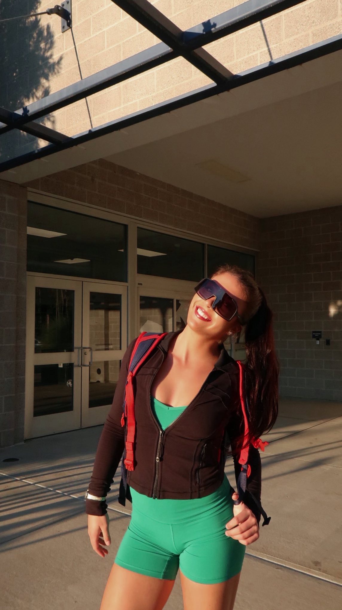 Instagram post by @isabellasuhy for Goodr. Caption reads: Which Goodr glasses are your....