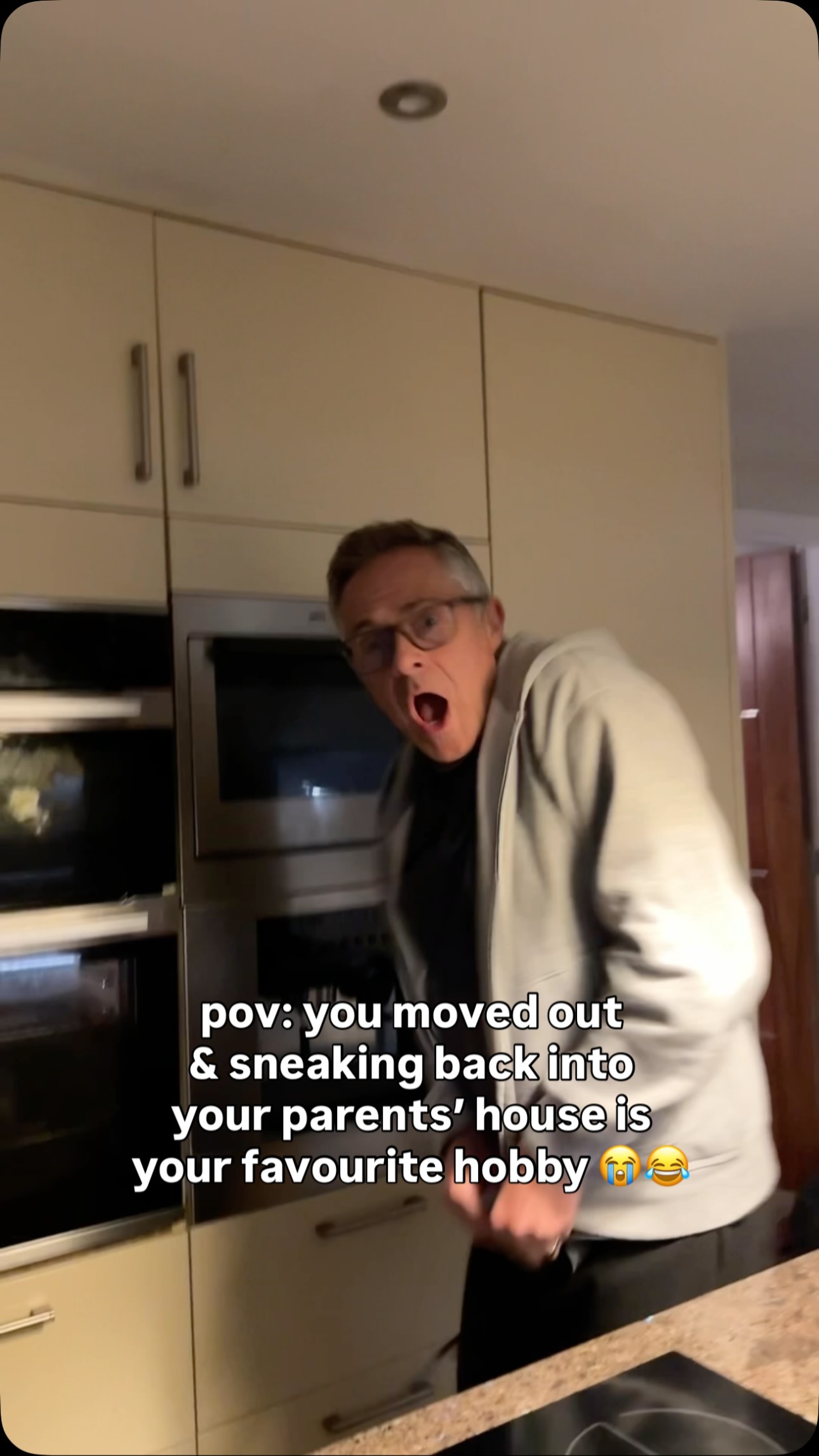 Instagram post by @puwtok for Warner Bros.. Caption reads: Safe to say it was worth the scare!!! Get spooky....