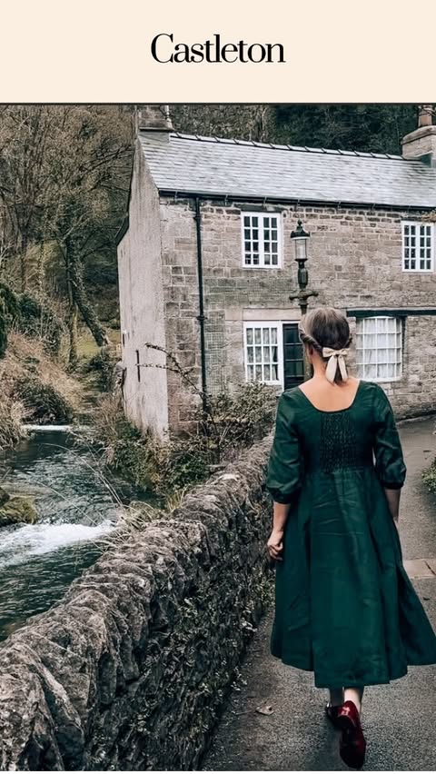 Instagram post by @unlimitedbritain for Son de Flor. Caption reads: 📍Castleton 👗 @sondeflor #mysondeflor #gifted....