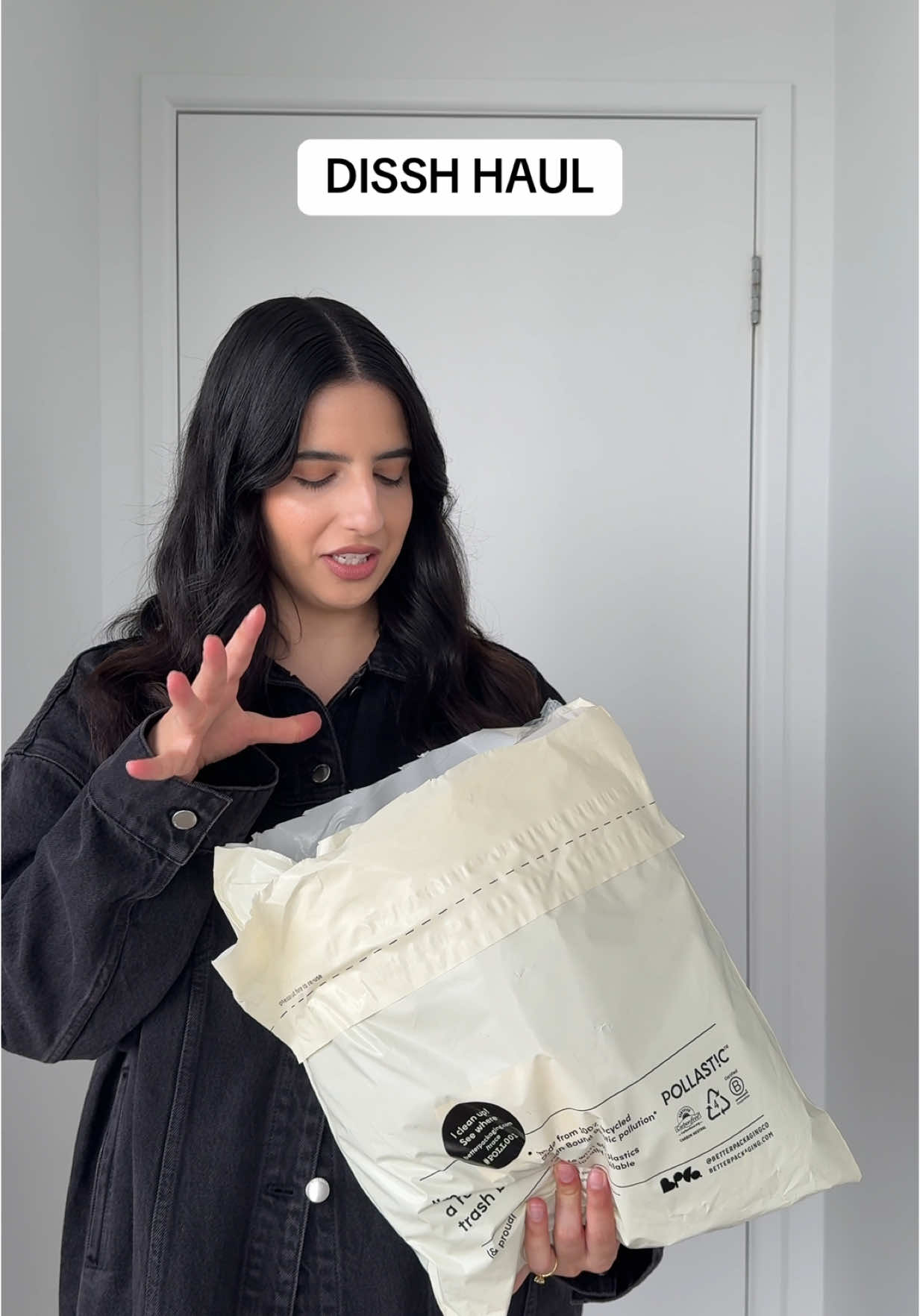 TikTok post by @what.gem.wore for DISSH. Caption reads: [...] letting me spend money please @DISSH....