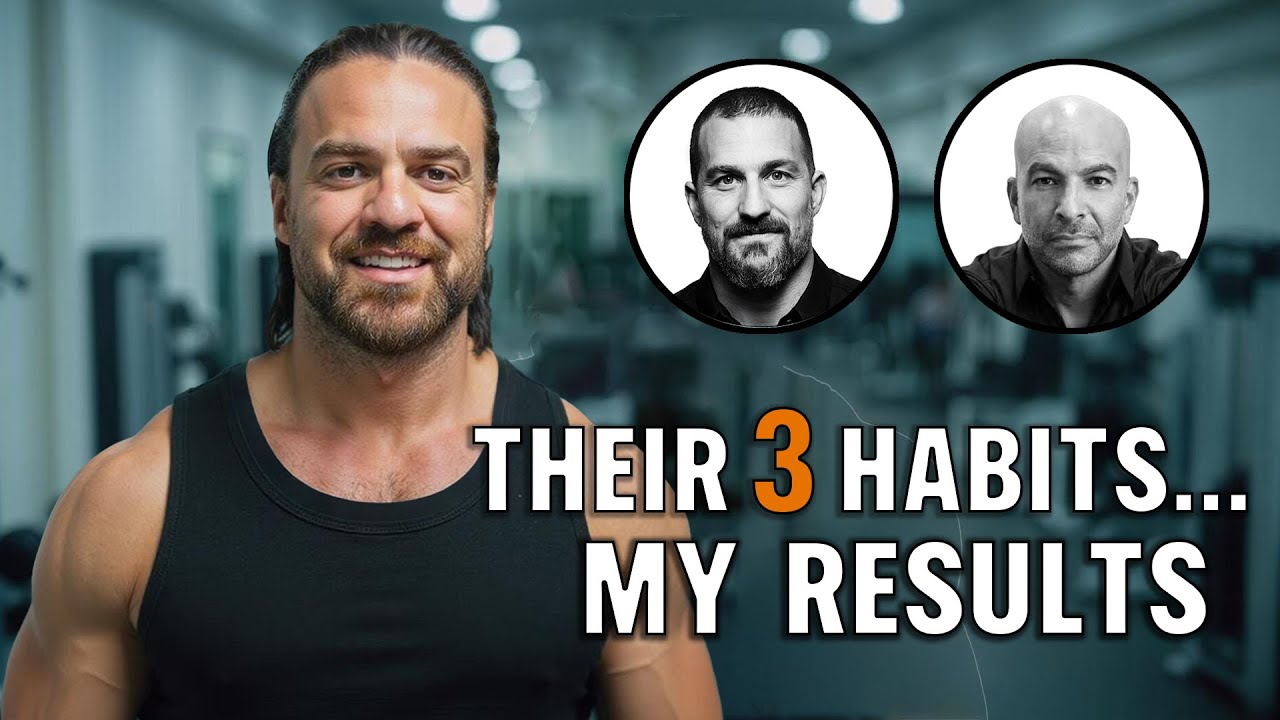 YouTube post by @SeanAlami for Kineon. Caption reads: I Tried Huberman & Attia’s 3 Habits for 30 Days —....