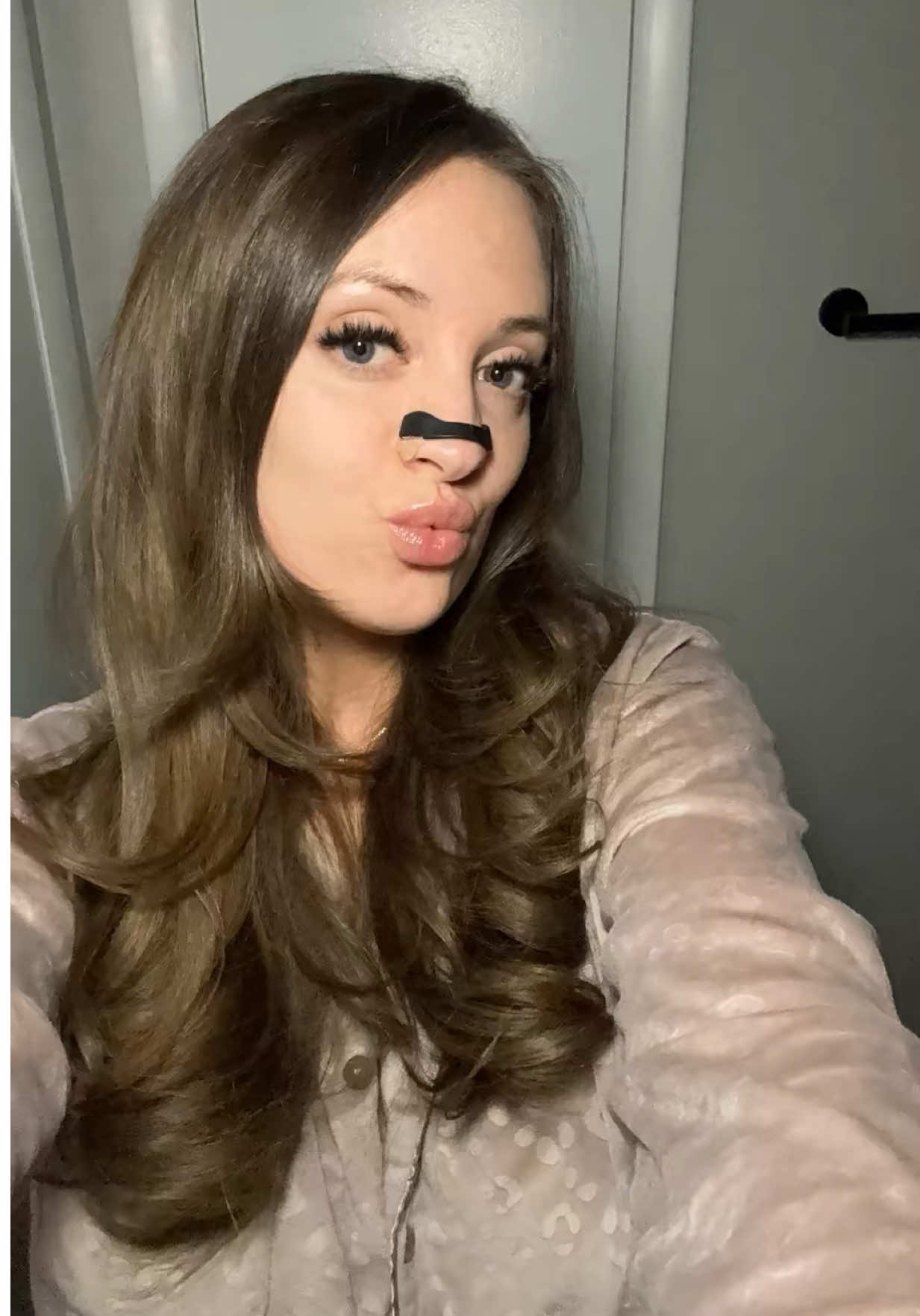 TikTok post by @a.v.h0402 for Intake Breathing. Caption reads: Thank you @Intake Breathing 👃 #breathingstrips....