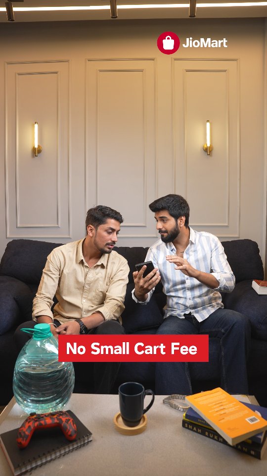 Instagram post by @lakshay_thakur for JioMart. Caption reads: Enjoy hassle-free shopping with JioMart at lowest....