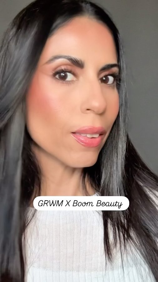 Instagram post by @beautybubble0326 for Boom Beauty. Caption reads: [...] some of my favorite products from....