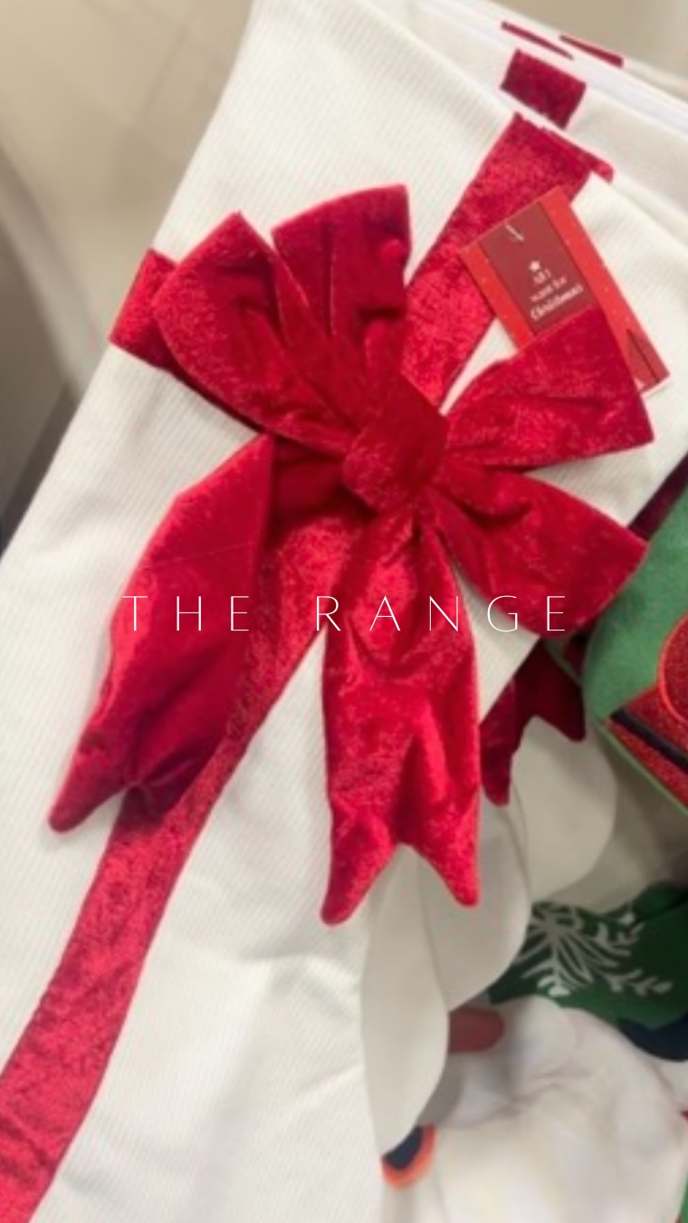 Instagram post by @homeslovehighstreet for The Range. Caption reads: I’m totally obsessed with the stocking £3.99 and....