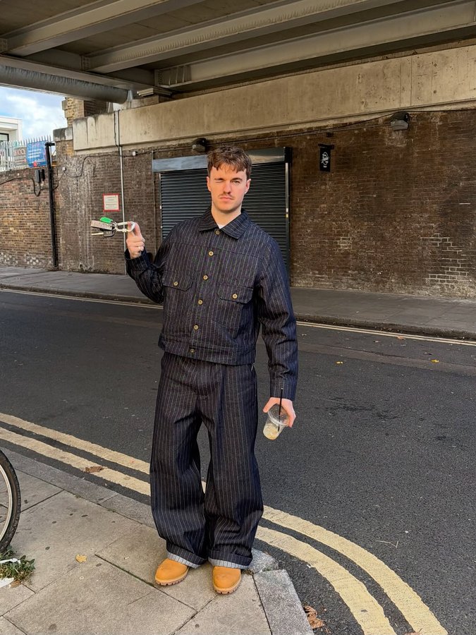 Instagram post by @im.5ft for JD Sports. Caption reads: It’s a Timbs autumn 🍂 @jdsports @timberland #ad.