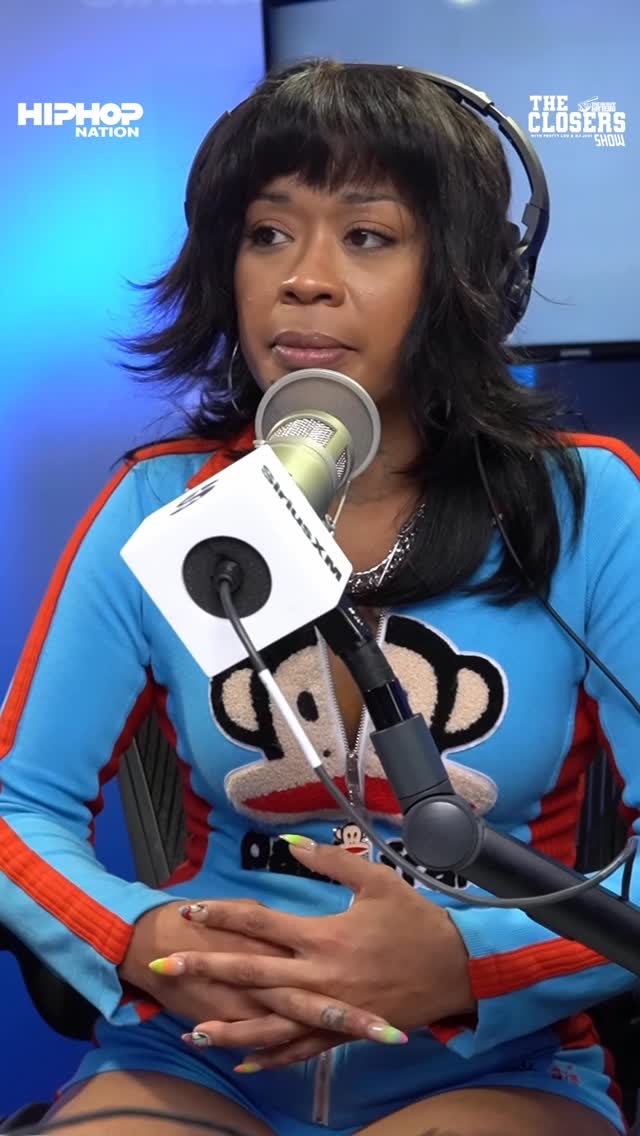 Instagram post by @tiacorine for SiriusXM. Caption reads: 🚨🚨 The Closers sit down with TiaCorine as she....