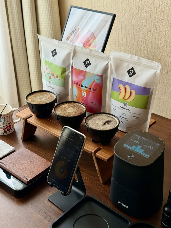 Instagram post by @kirio.zrcc for 19grams. Caption reads: Uncle’s coffee time.

@19grams.coffee gifted me....