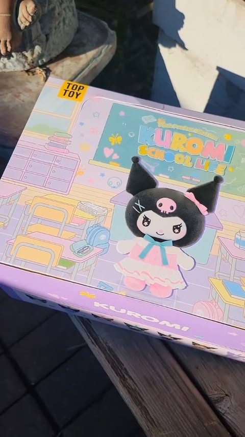 Instagram post by @mikaalychee for TOPTOY. Caption reads: [...] School Life at miniso for awhile 👀....