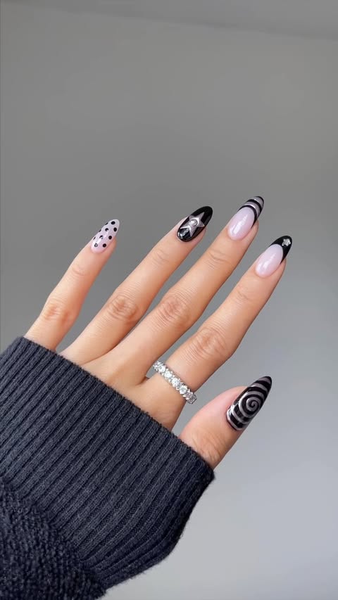 Instagram post by @nailsbyalsn for Grown Alchemist. Caption reads: [...] used listed on my amzn sf + story....