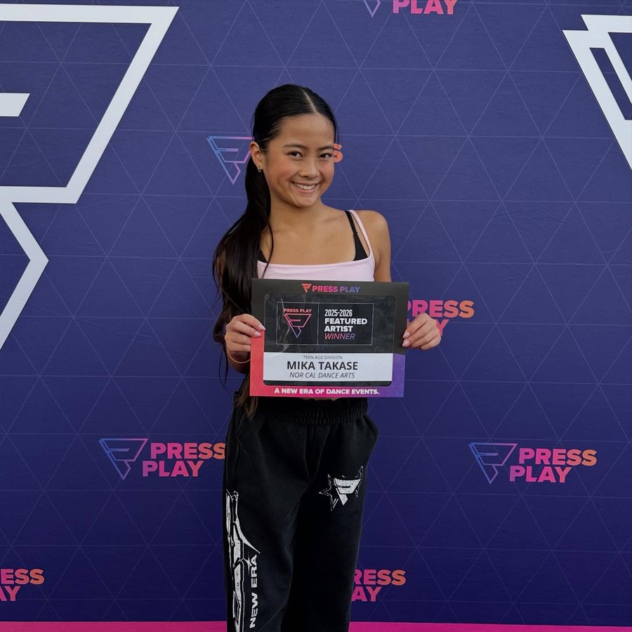 Instagram post by @mikatakase_dancer for Tiger Friday. Caption reads: wow, what a weekend!! ✨ @pressplay la was beyond....