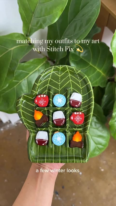 Instagram post by @amandaeve.art for Stitch Fix. Caption reads: [...] so excited to be partnering with @stitchfix....