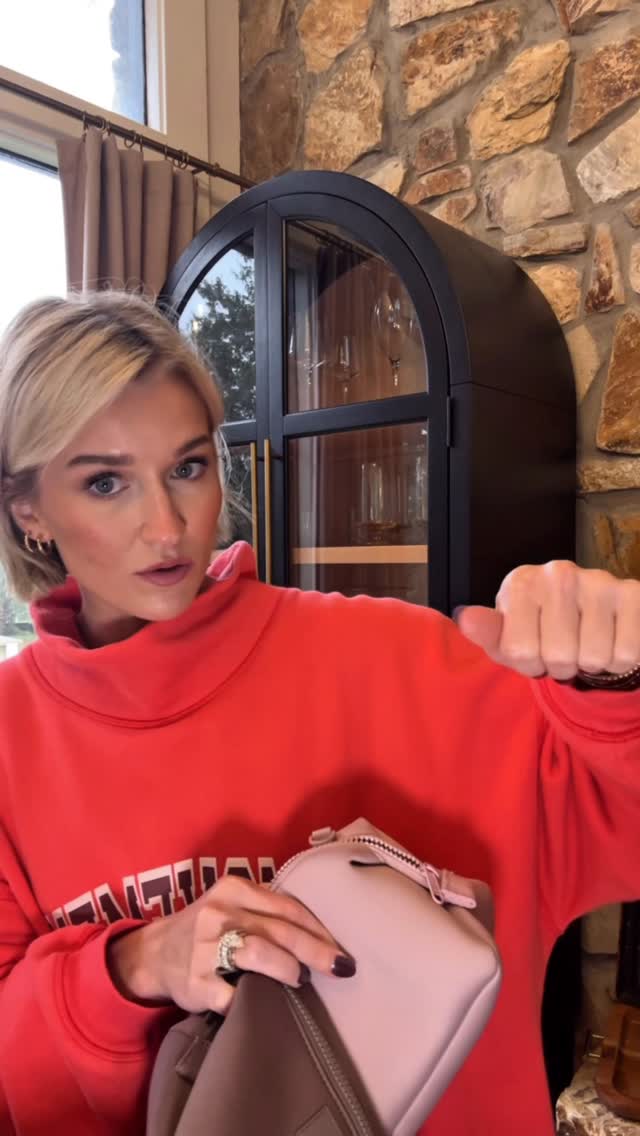 Instagram post by @marycaitlynkirkland for Dagne Dover. Caption reads: [...] do you consider “car essentials”???....