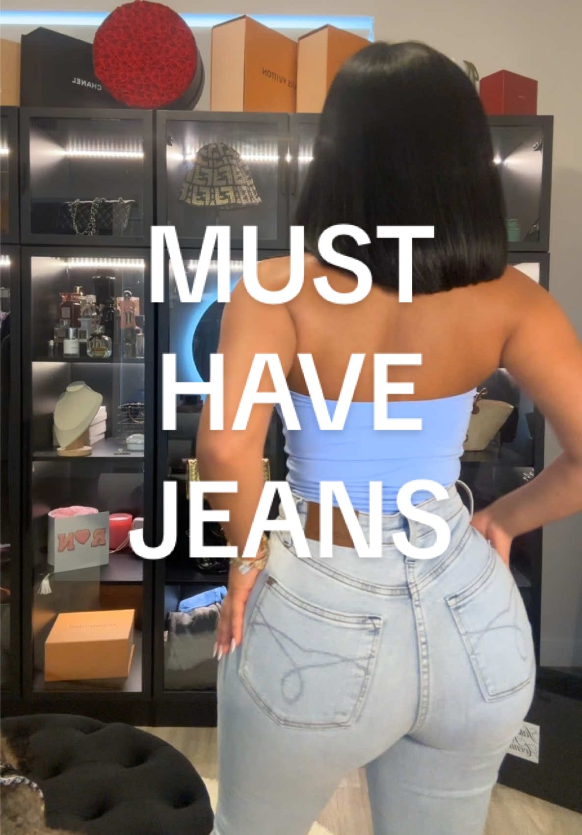 TikTok post by @bonnibelryr for Glamour Modern Fashion. Caption reads: [...] pair & def my new favs 🤏🏼🤏🏼 @Glamour....