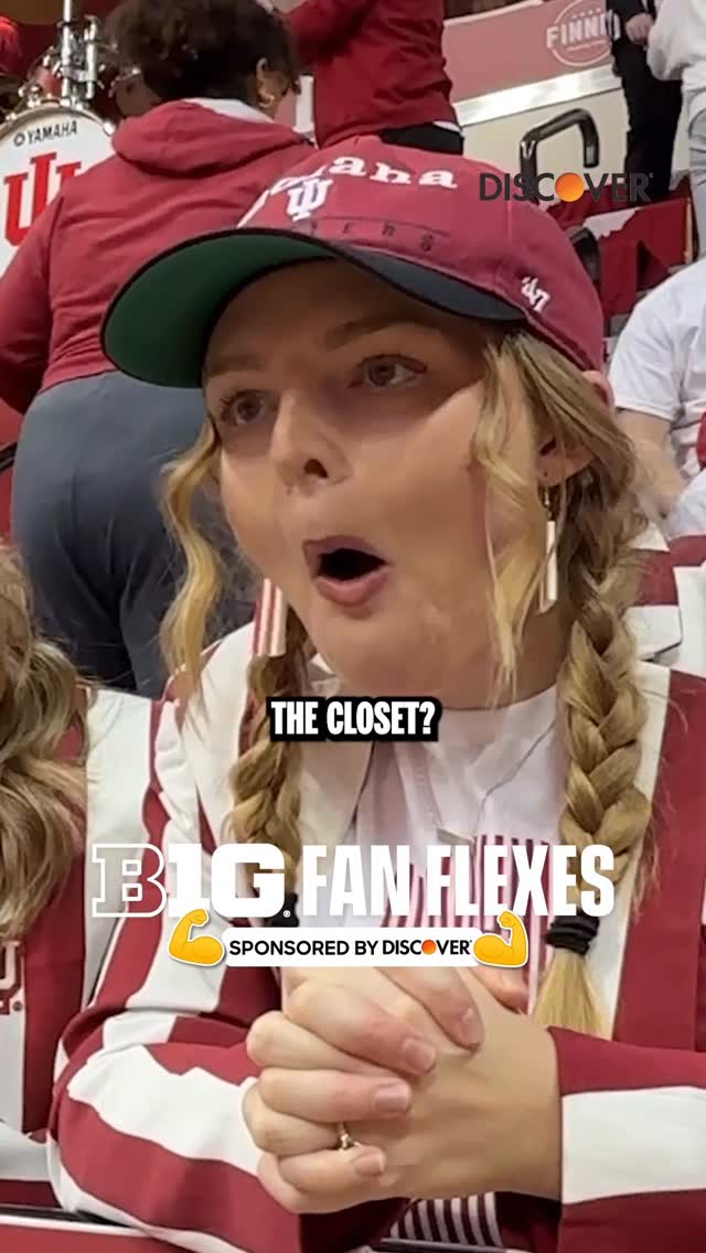 Instagram post by @bigtennetwork for Discover. Caption reads: #DiscoverPartner Purdue Pete or Hoosier the [...].