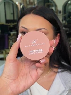 TikTok post by @_annagbeauty_ for HNB Cosmetics. Caption reads: This @HNB Cosmetics duo is a must for a flawless....