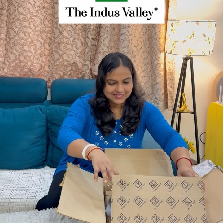 Instagram post by @nitishasanda7 for The Indus Valley. Caption reads: Cooking just got healthier and better! 🍳
Loving....