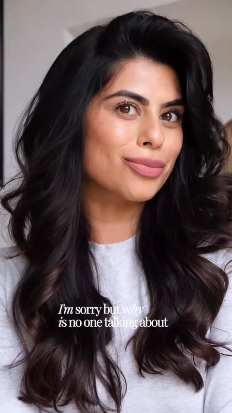 Instagram post by @anigodhaniya for BaByliss. Caption reads: Curls made easy with @babyliss Style Secret Air ✨....