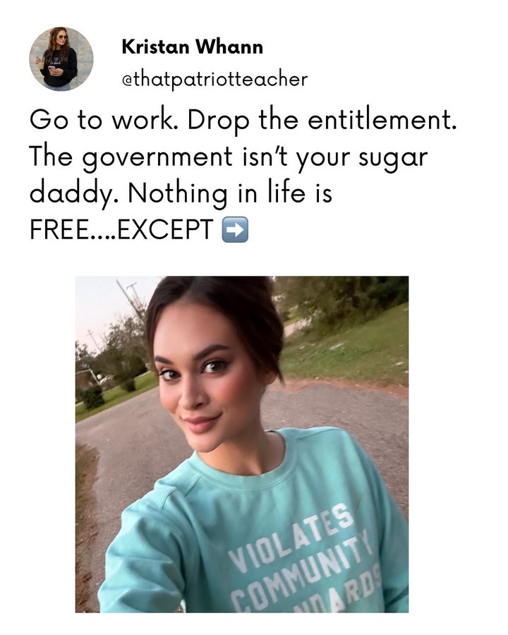 Instagram post by @thatpatriotteacher for Sticker Mule. Caption reads: My students love these & I love that they are....