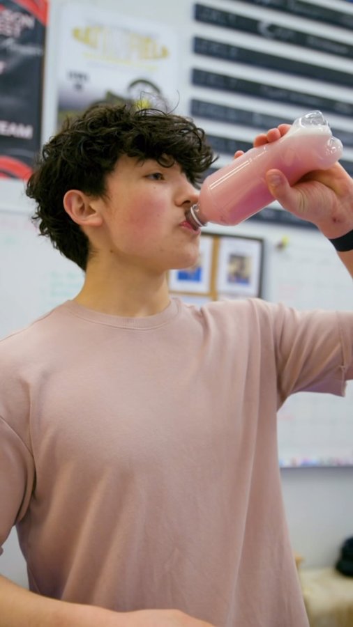 Instagram post by @ianraubal for Trace Minerals. Caption reads: With postseason around the corner, I’m dialing in....