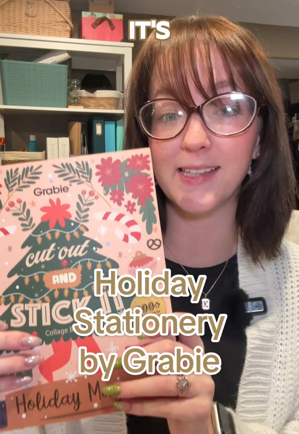 TikTok post by @marcieferndavis for Grabie Art. Caption reads: [...] and it has SO much stuff in it!!!....