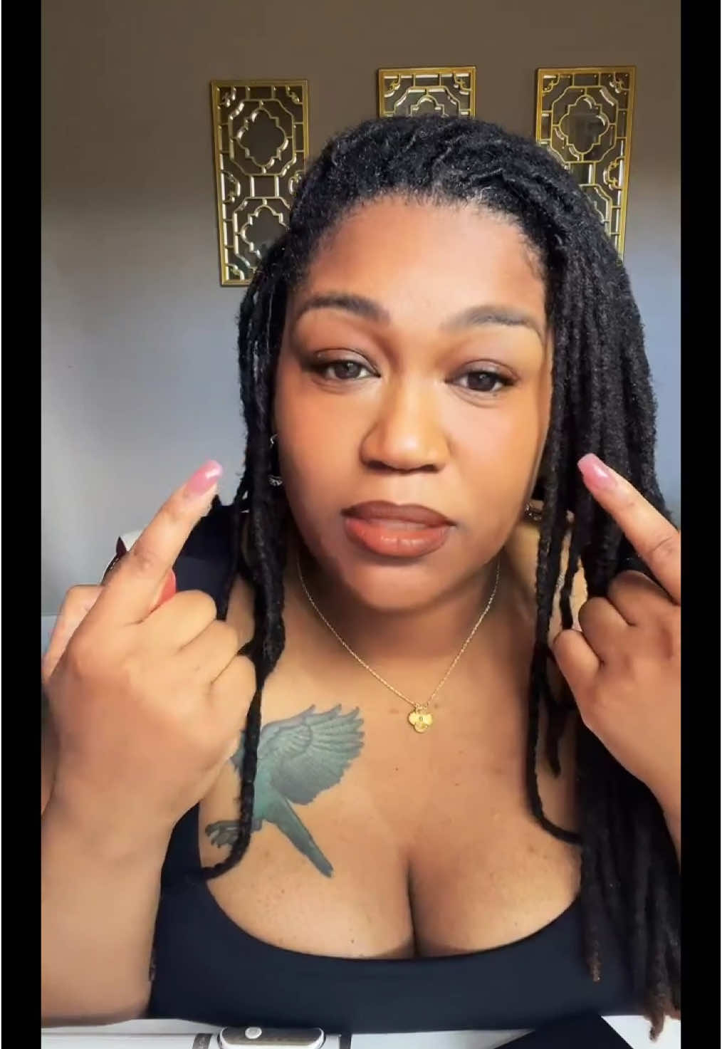 TikTok post by @therastaprincess for Juvia’s Place. Caption reads: I Love @Juvia’s Place I am Magic Concealer and The....
