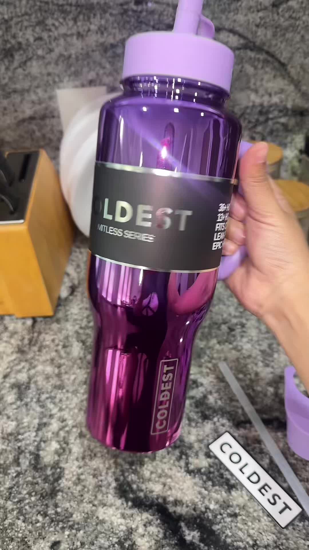 TikTok post by @crazyslimergv for Coldest. Caption reads: @Coldest #coldest #coldestpartner #fyp #tiktokshop....