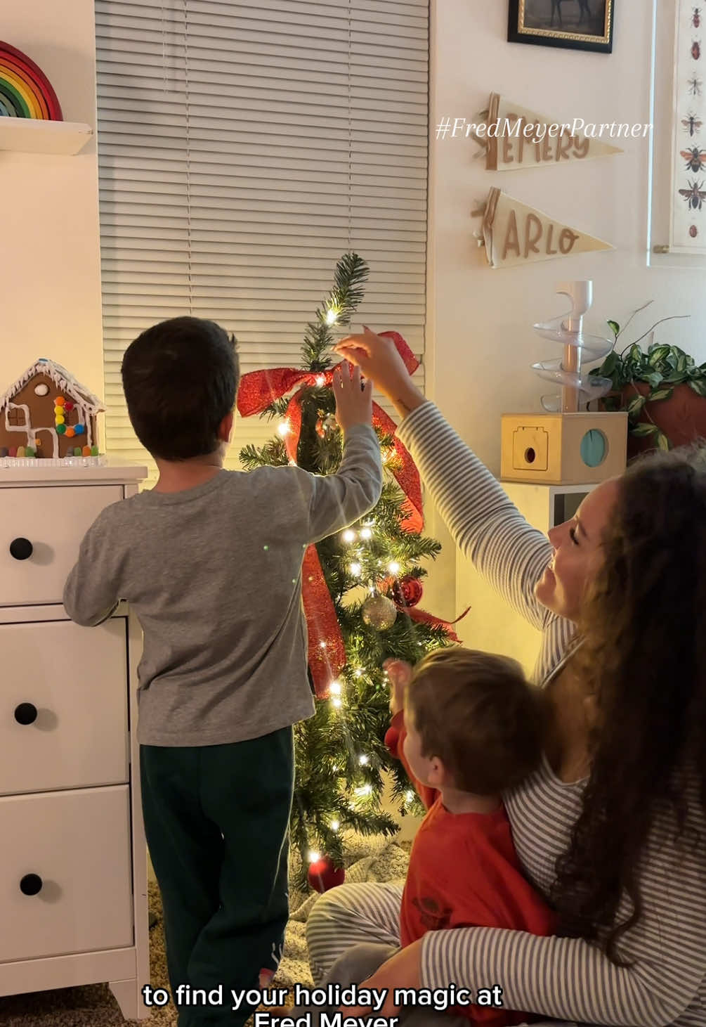 TikTok post by @marissamae96 for Kroger. Caption reads: #ad Anyone else try to be too DIY? 😂 Either way,....